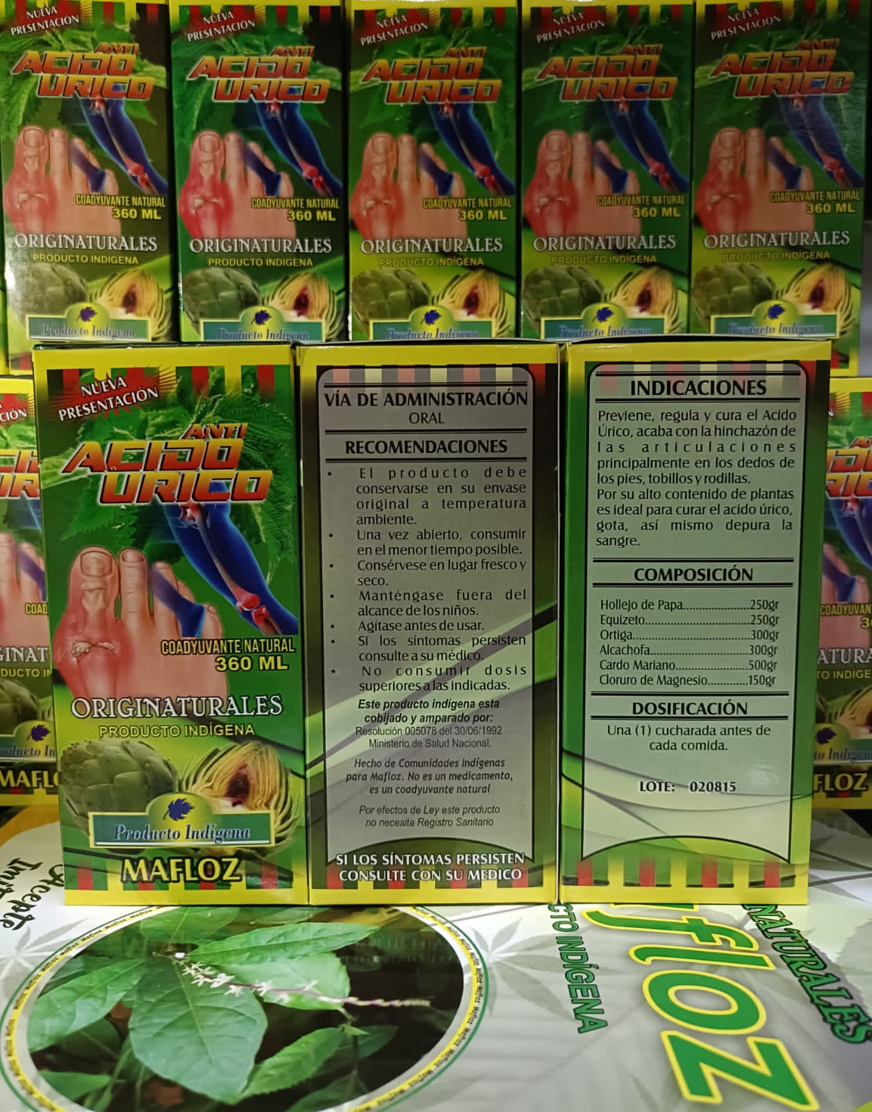 ACIDO URICO X360ML