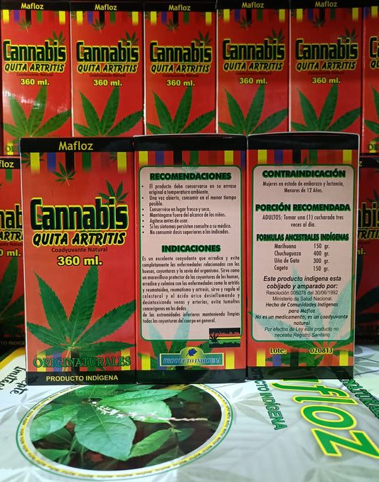 CANNABIS QUITA ARTRTIS X360ML